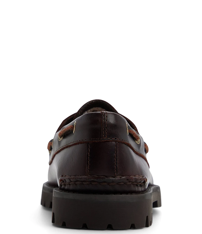 Sperry Women's Authentic Original Leather Kiltie Lug Sole Boat Shoes