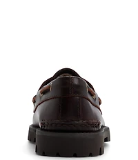 Sperry Women's Authentic Original Leather Kiltie Lug Sole Boat Shoes
