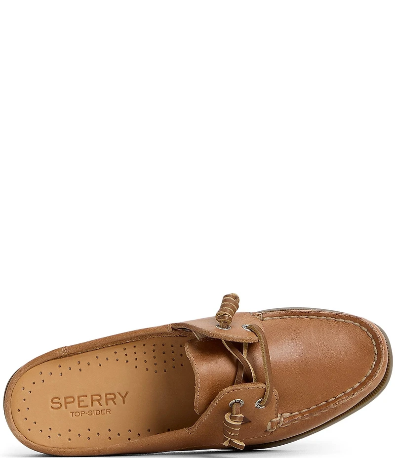 Sperry Women's Authentic Original Leather Boat Mules