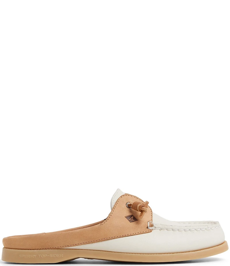 Sperry Women's Authentic Original Leather Boat Shoe Mules