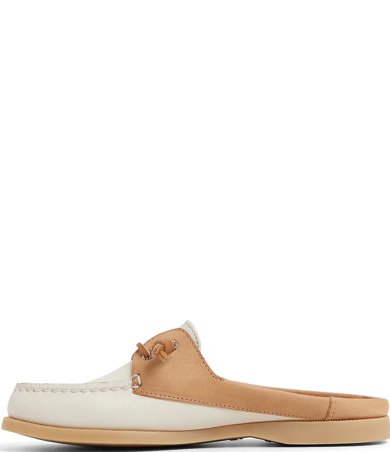 Sperry Women's Authentic Original Leather Boat Shoe Mules