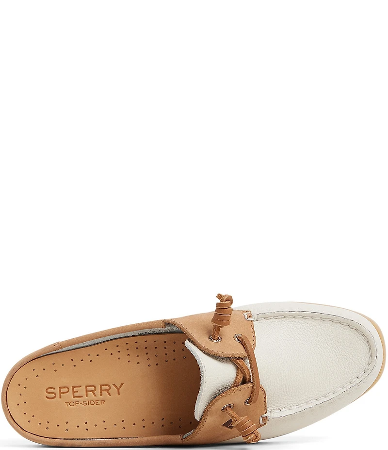 Sperry Women's Authentic Original Leather Boat Shoe Mules