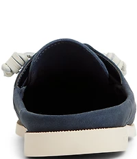 Sperry Women's Authentic Original Nubuck Leather Boat Shoe Mules