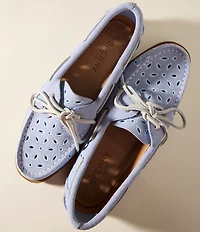 Sperry Women's Authentic Original Suede Perforated Boat Shoes