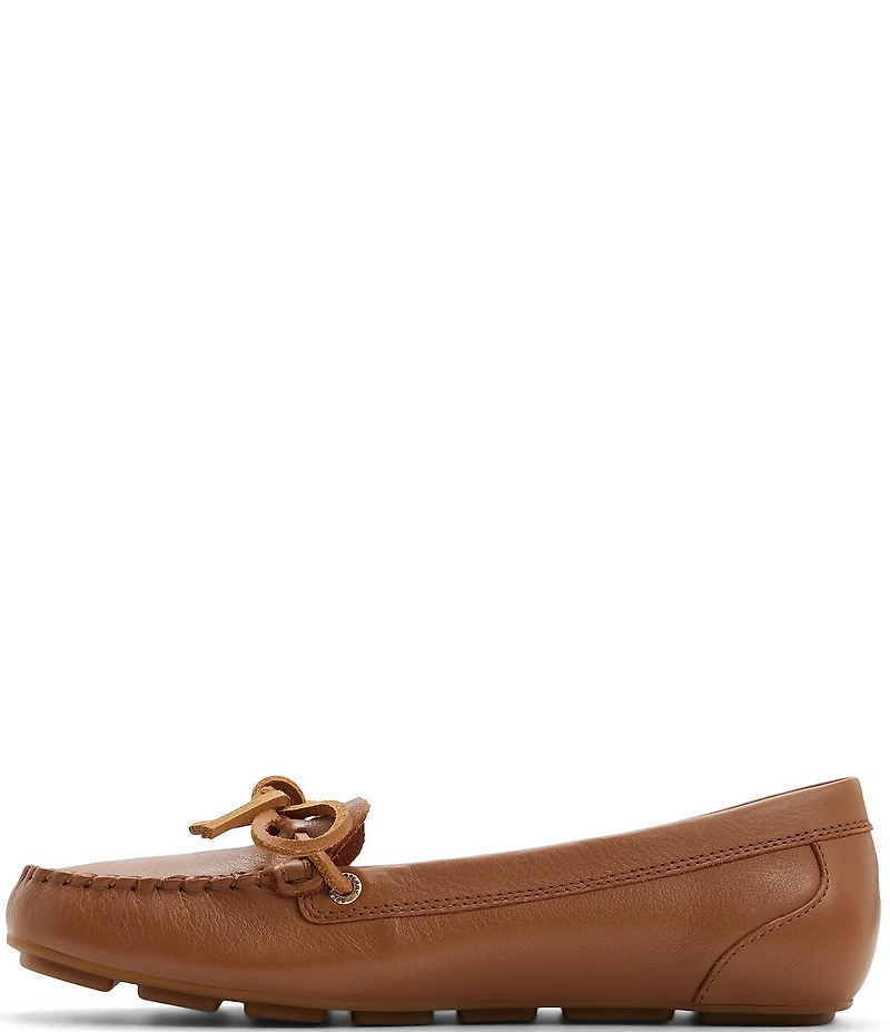 Sperry Women's Bow Leather Driver Loafers