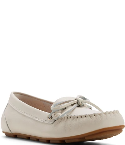 Sperry Women's Bow Leather Driver Loafers