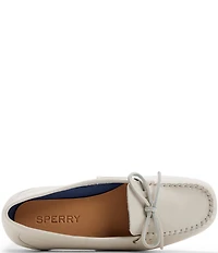 Sperry Women's Bow Leather Driver Loafers