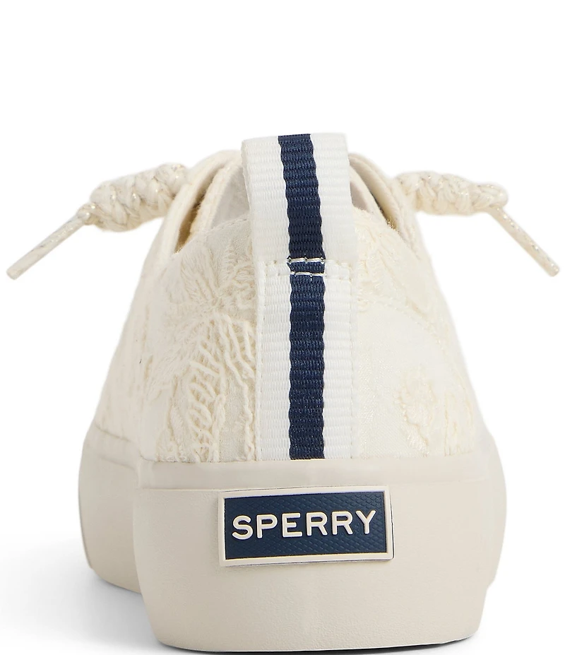 Sperry Women's Cove LTT Eyelet Platform Sneakers