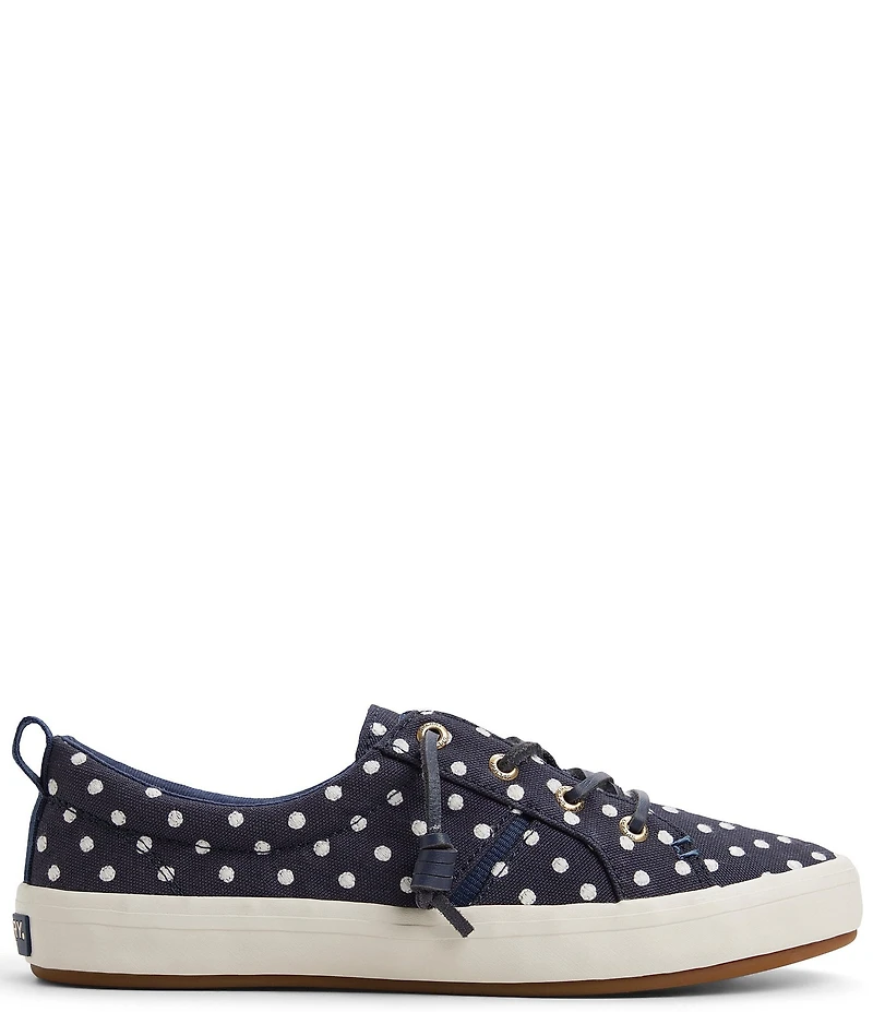 Sperry Women's Crest Wave Polka Dot Sneakers