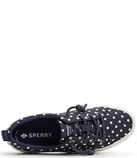 Sperry Women's Crest Wave Polka Dot Sneakers