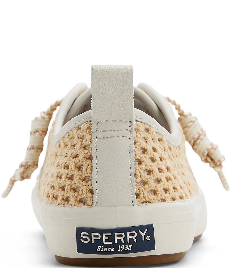 Sperry Women's Crest Wave Raffia Sneakers