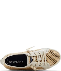 Sperry Women's Crest Wave Raffia Sneakers