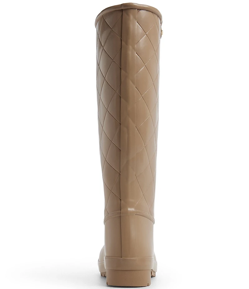 Sperry Women's Drizzle Quilt Pattern Tall Rain Boots