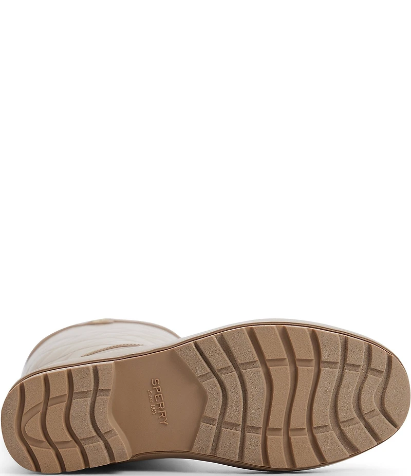 Sperry Women's Drizzle Quilt Pattern Tall Rain Boots