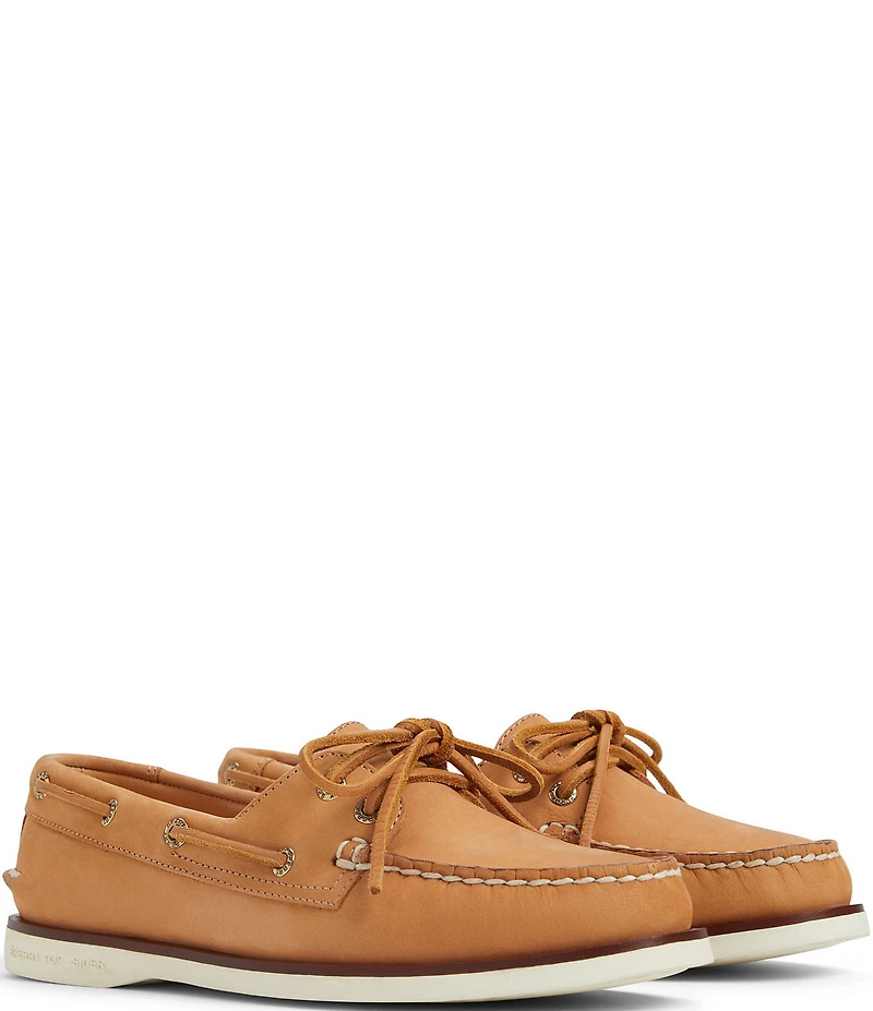 Sperry Women's Gold Cup Authentic Original 2-Eye Nubuck Suede Boat Shoes