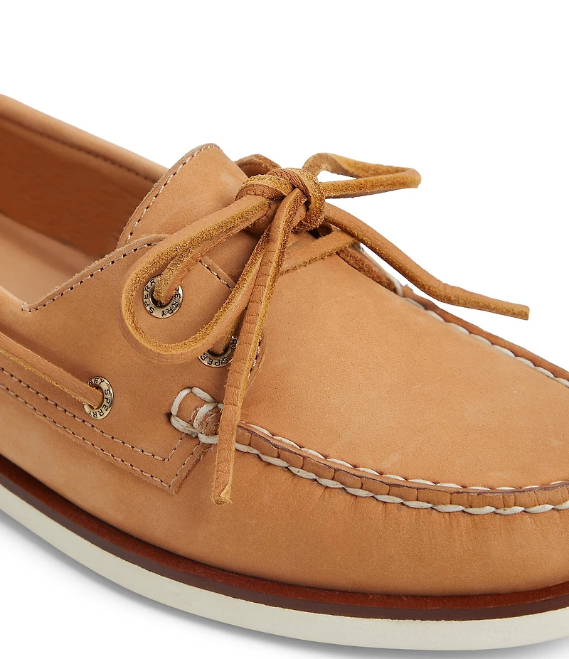 Sperry Women's Gold Cup Authentic Original 2-Eye Nubuck Suede Boat Shoes