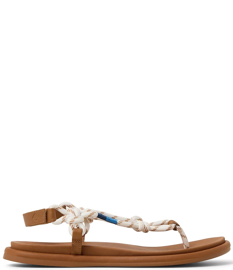 Sperry Women's Isla Corded T-Strap Flat Sandals
