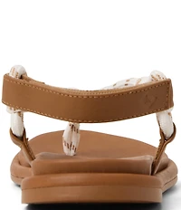 Sperry Women's Isla Corded T-Strap Flat Sandals