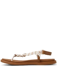 Sperry Women's Isla Corded T-Strap Flat Sandals