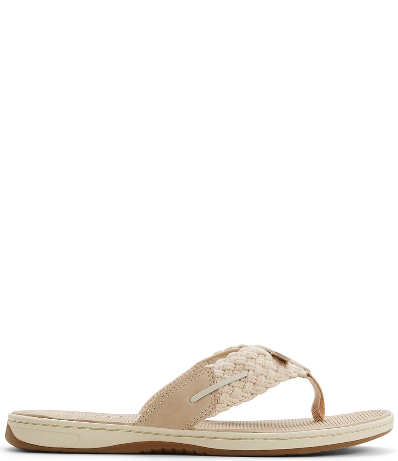 Sperry Women's Parrotfish Braided Flip Flops