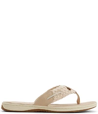 Sperry Women's Parrotfish Braided Flip Flops