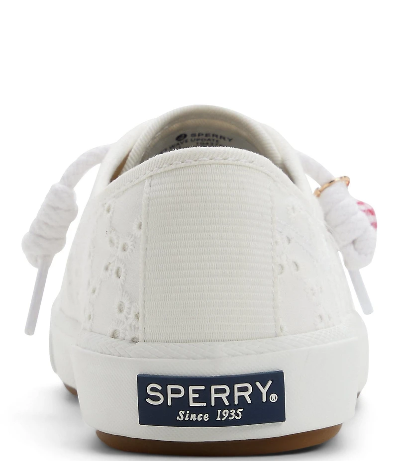 Sperry Women's Pierwave 2 Eyelet Gingham Charm Sneakers