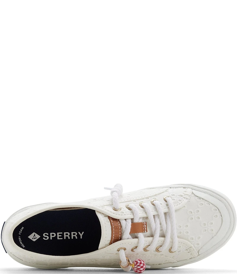 Sperry Women's Pierwave 2 Eyelet Gingham Charm Sneakers