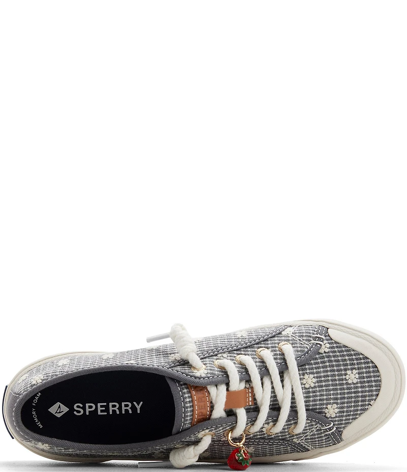 Sperry Women's Pierwave 2 Floral Charm Ornament Sneakers