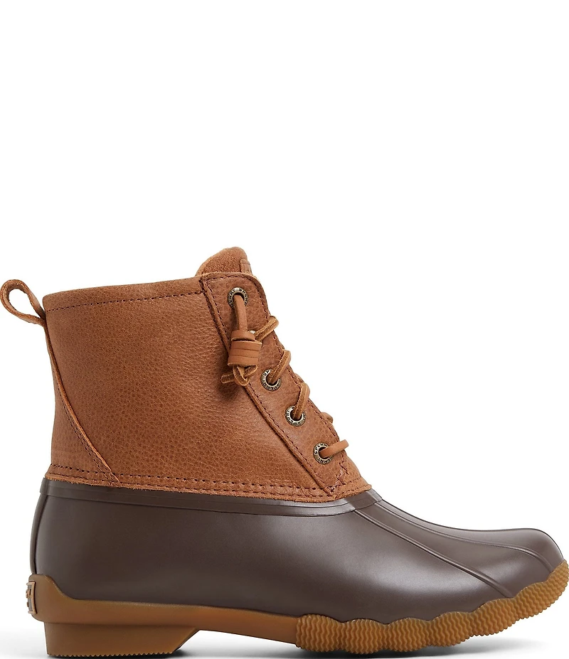 Sperry Women's Saltwater Lace Up Waterproof Duck Booties