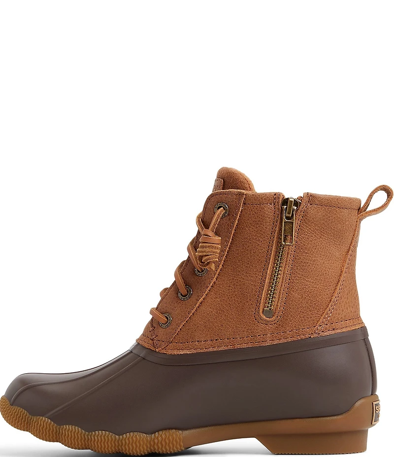 Sperry Women's Saltwater Lace Up Waterproof Duck Booties