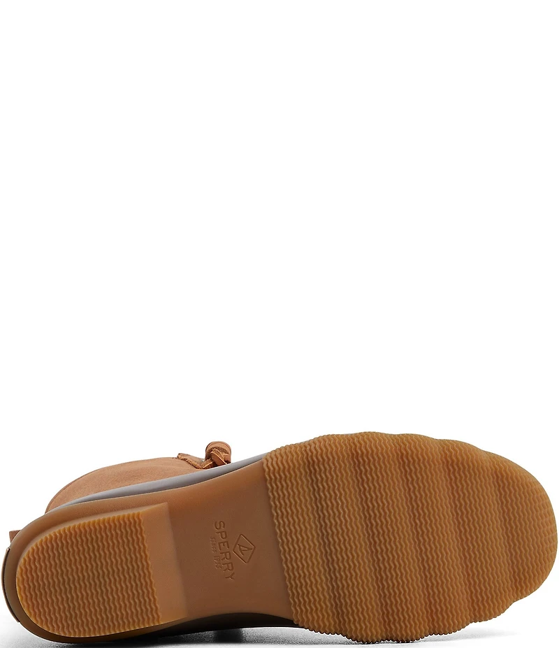 Sperry Women's Saltwater Lace Up Waterproof Duck Booties