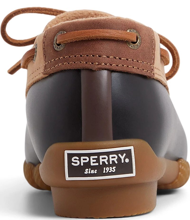 Sperry Women's Saltwater Low Waterproof Slip On Duck Shoes