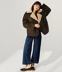 Sperry Women's Saltwater Shearling Lace Up Duck Rain Booties