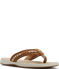 Sperry Women's Seafish 2 Braided Flip Flops