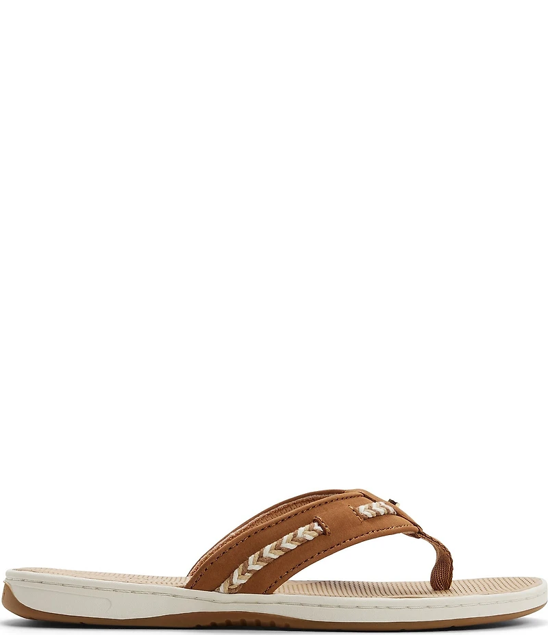 Sperry Women's Seafish 2 Braided Flip Flops