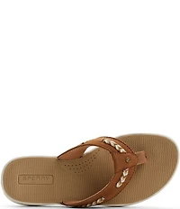 Sperry Women's Seafish 2 Braided Flip Flops