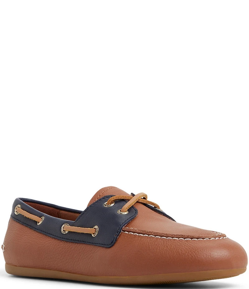 Sperry Women's Slim Boat Colorblock Leather Boat Shoes