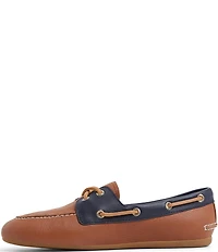 Sperry Women's Slim Boat Colorblock Leather Boat Shoes