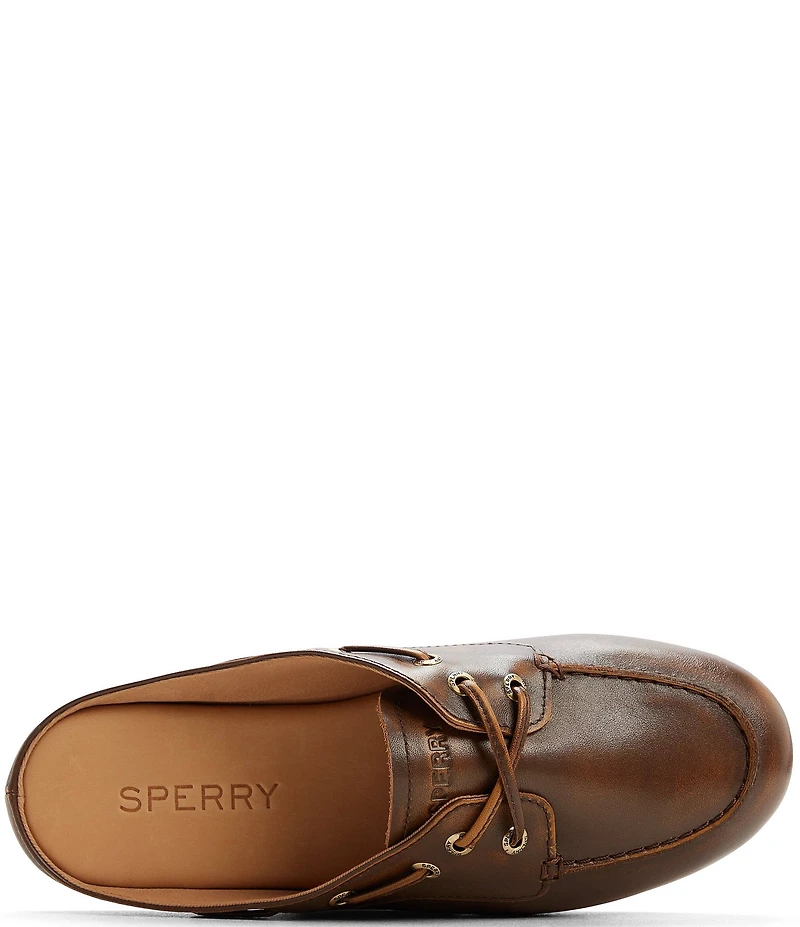Sperry Women's Slim Boat Leather Mules