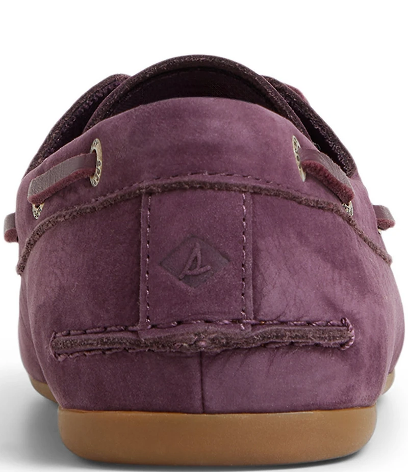 Sperry Women's Slim Boat Nubuck Suede Boat Shoes
