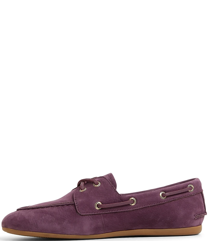 Sperry Women's Slim Boat Nubuck Suede Boat Shoes