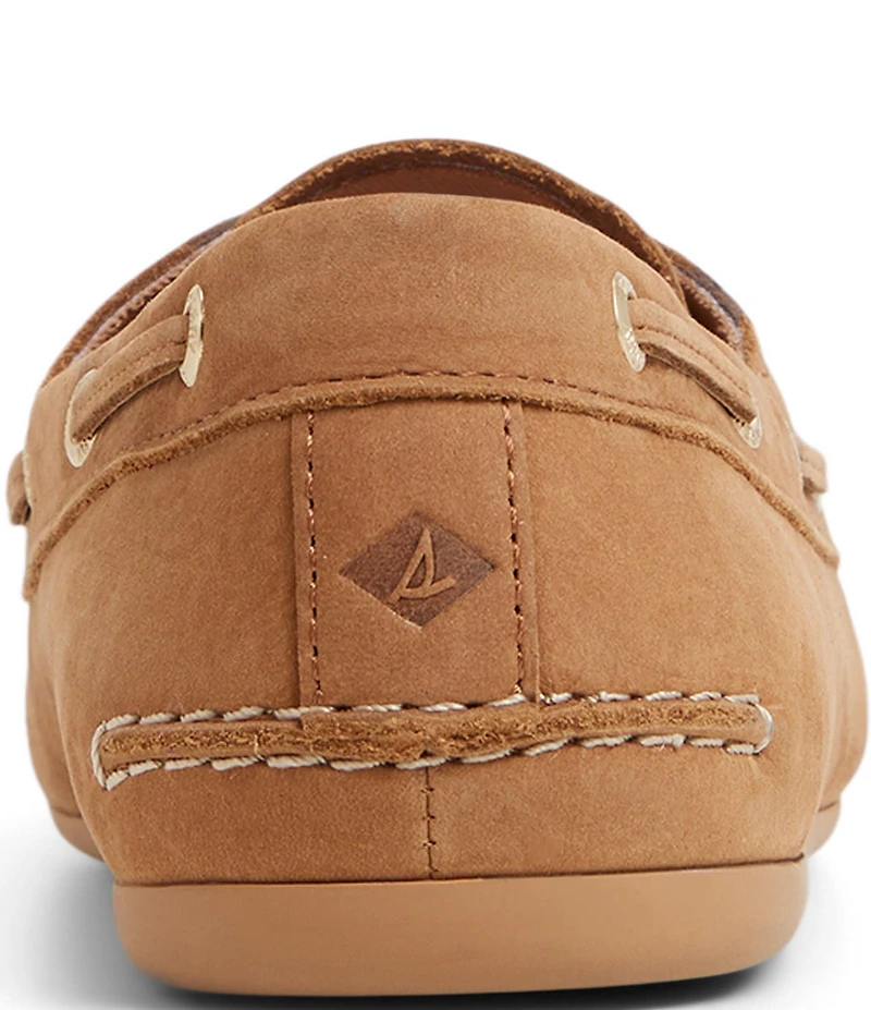 Sperry Women's Slim Boat Nubuck Suede Boat Shoes