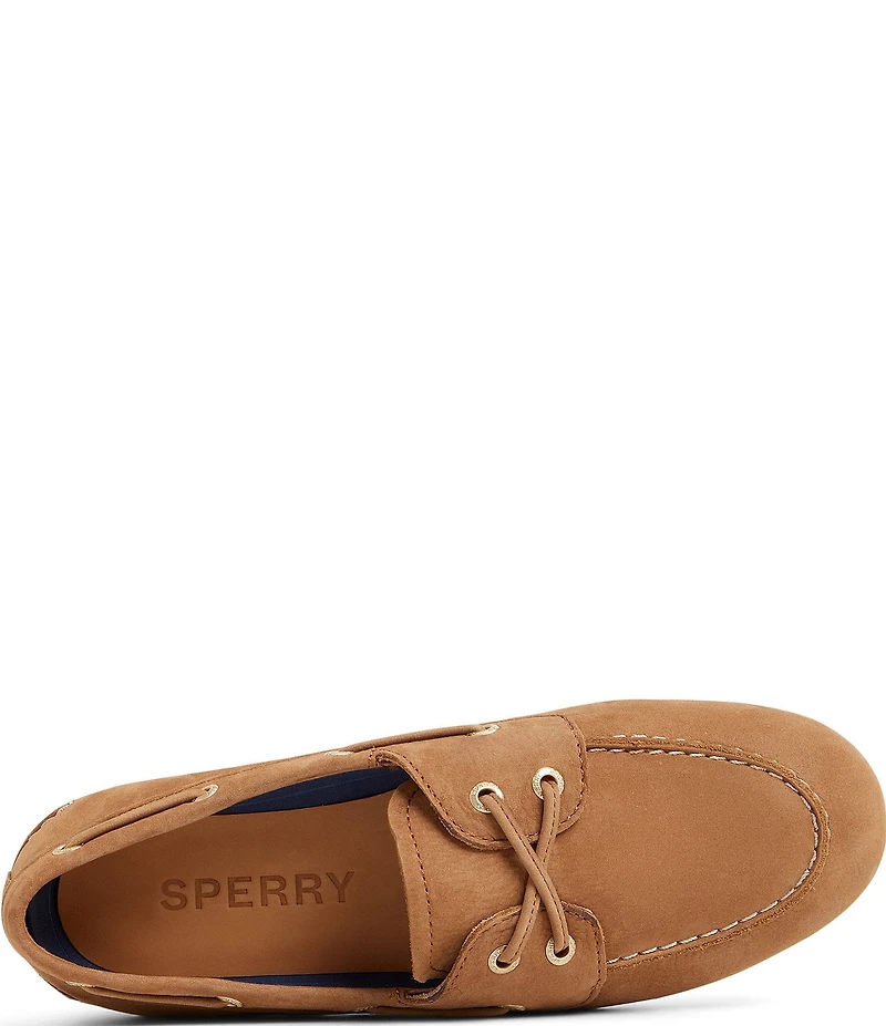 Sperry Women's Slim Boat Nubuck Suede Boat Shoes