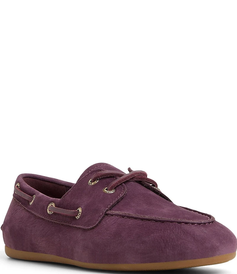 Sperry Women's Slim Boat Nubuck Suede Boat Shoes