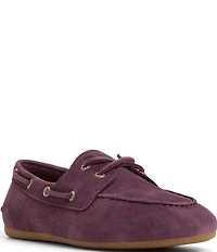 Sperry Women's Slim Boat Nubuck Suede Boat Shoes