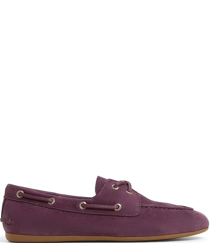 Sperry Women's Slim Boat Nubuck Suede Boat Shoes