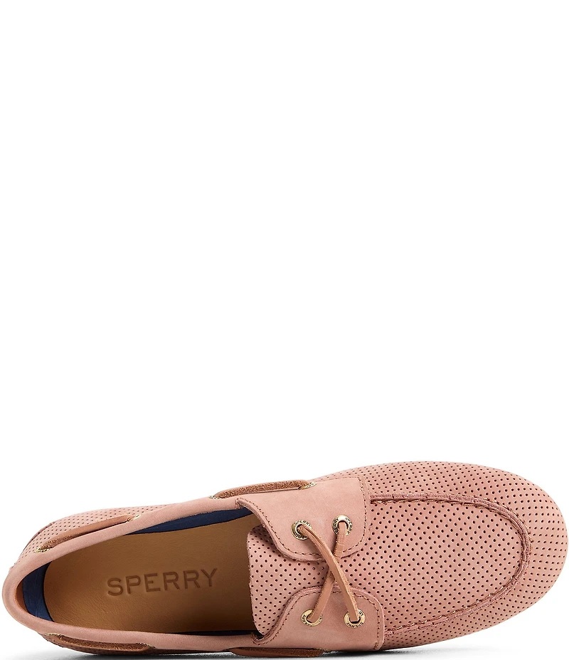 Sperry Women's Slim Boat Perforated Boat Shoes