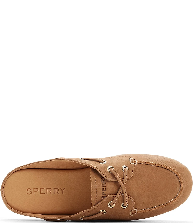 Sperry Women's Slim Boat Suede Mules