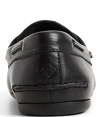 Sperry Women's Slim Boat Tumbled Leather Boat Shoes