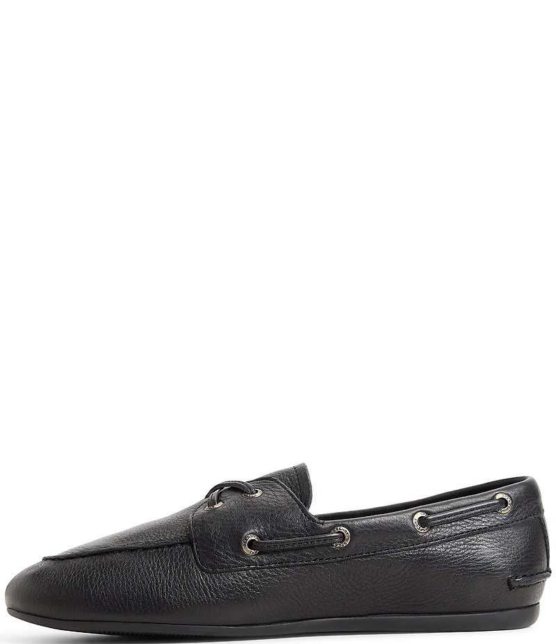 Sperry Women's Slim Boat Tumbled Leather Boat Shoes